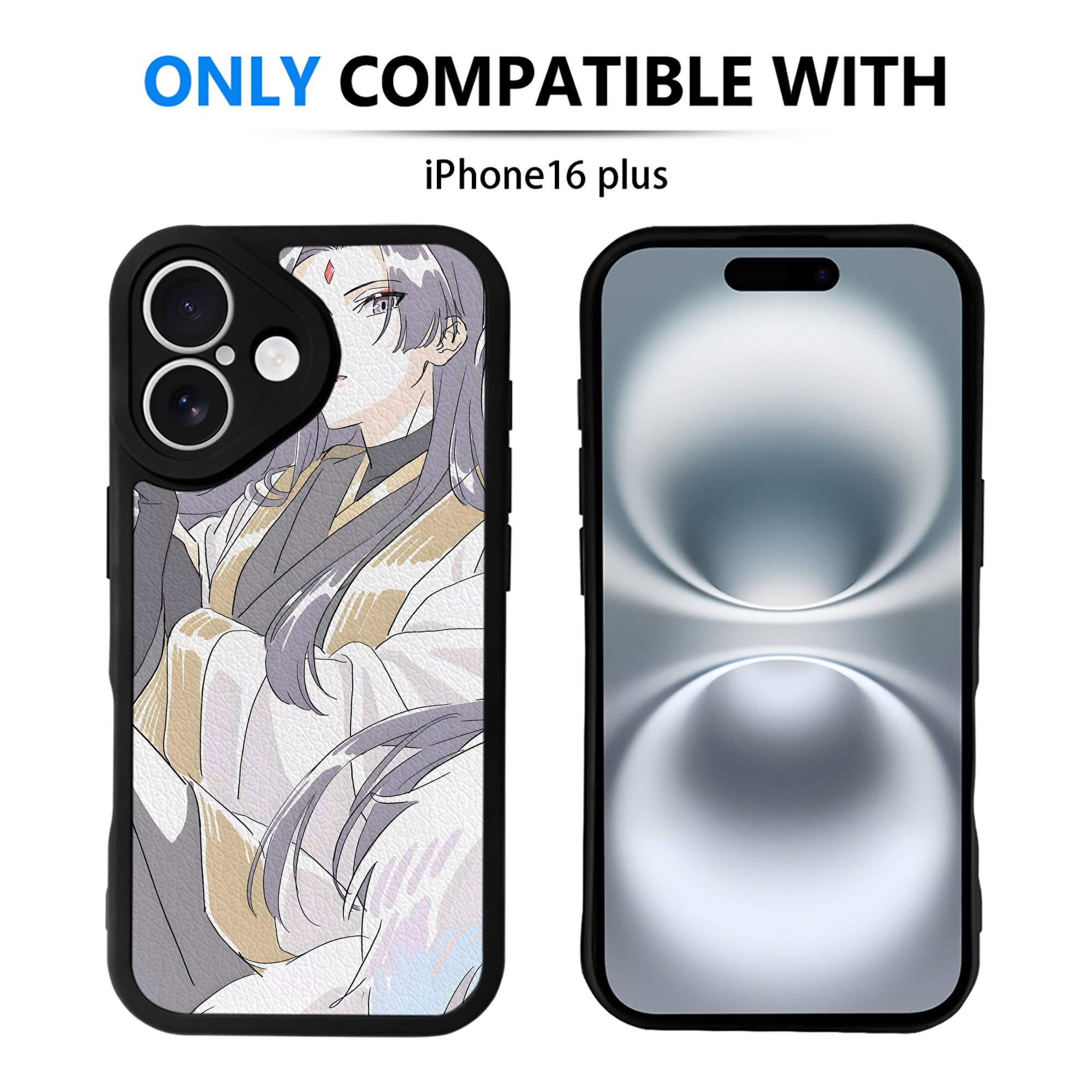 薬屋のひとりごと The Apothecary Diaries 【iPhone 16シリーズ対応】シリコンスマホケース（レザー調） 材質：シリコン